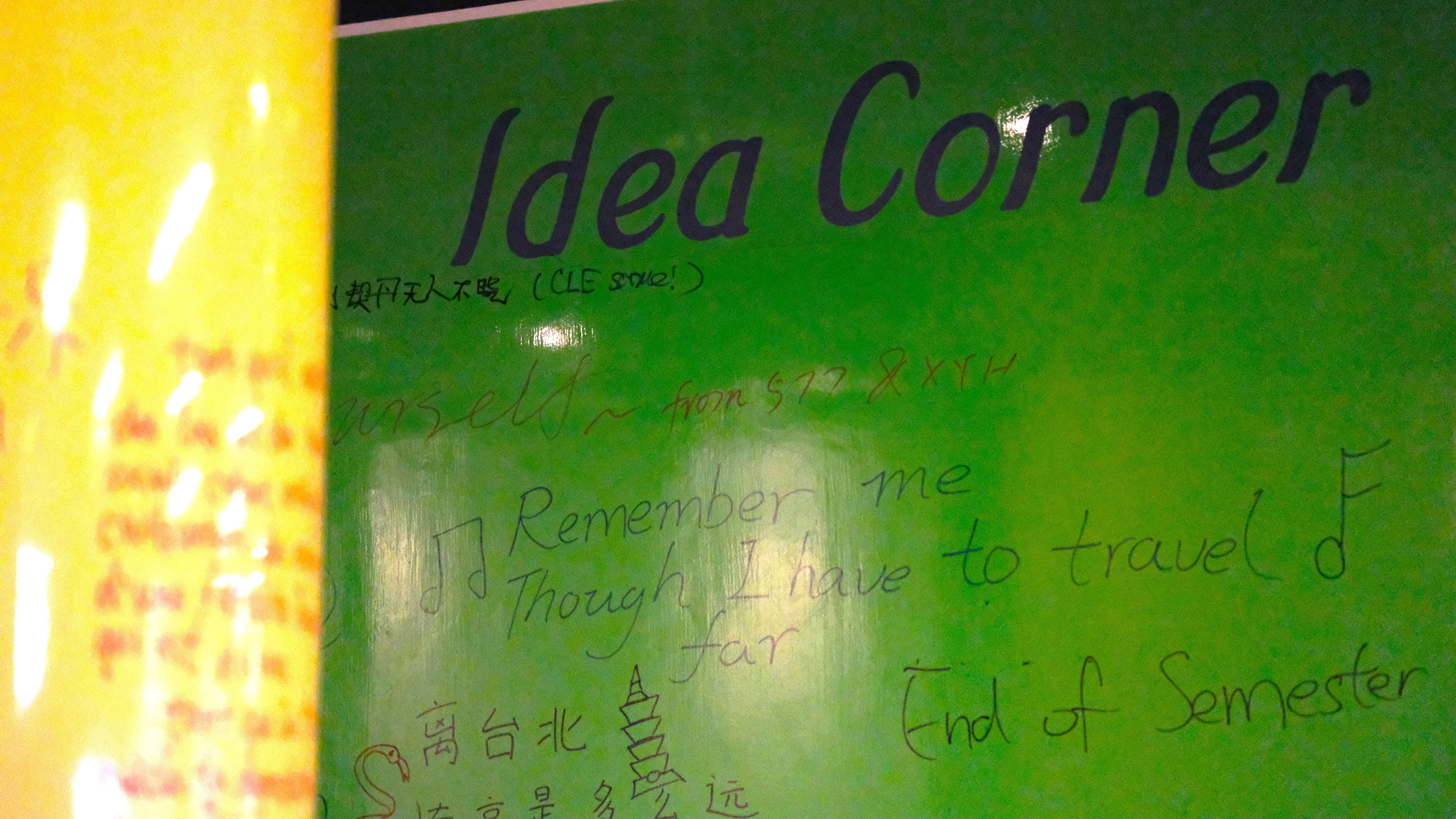 The Idea Corner