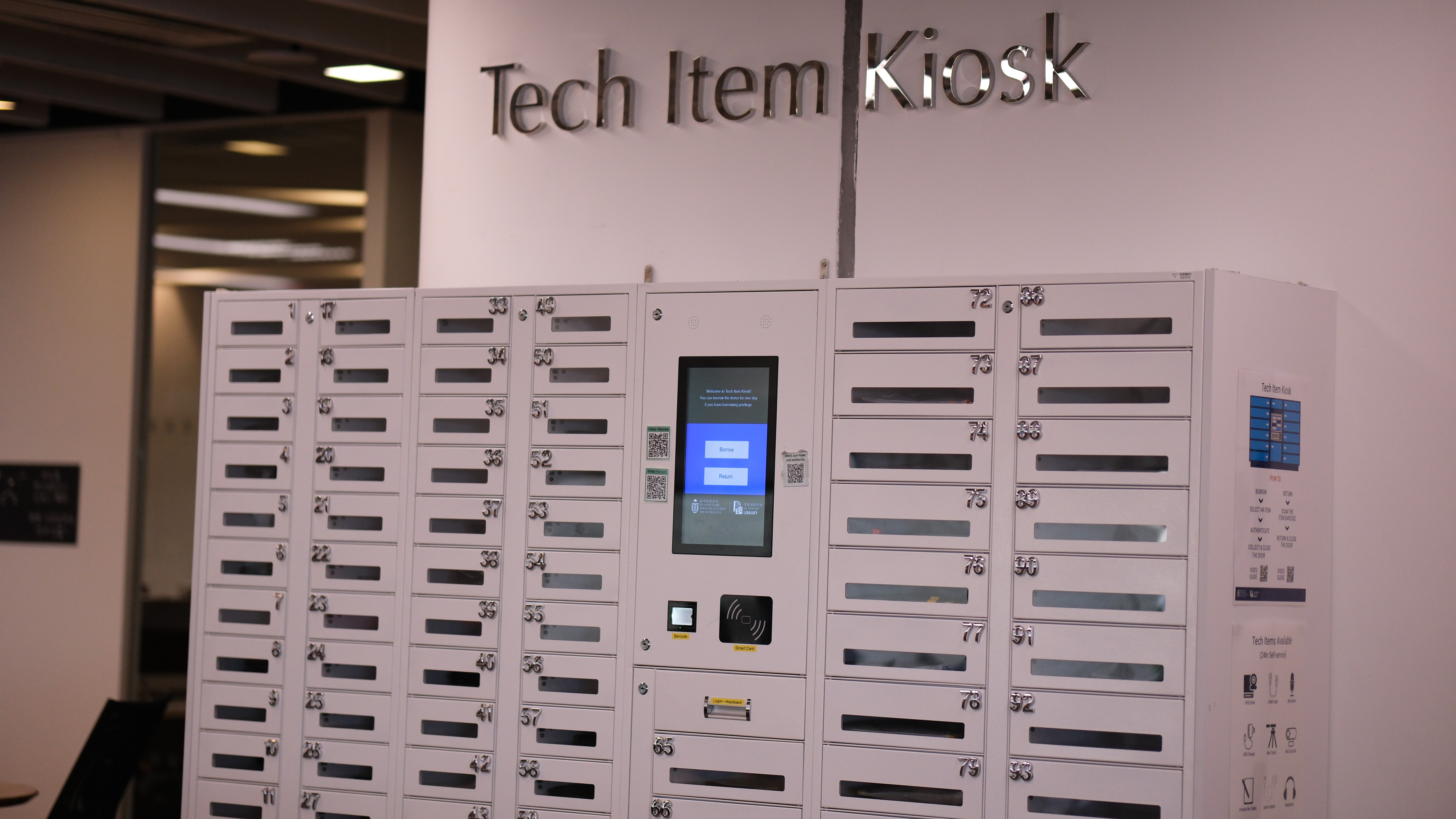 Tech Item Kiosk